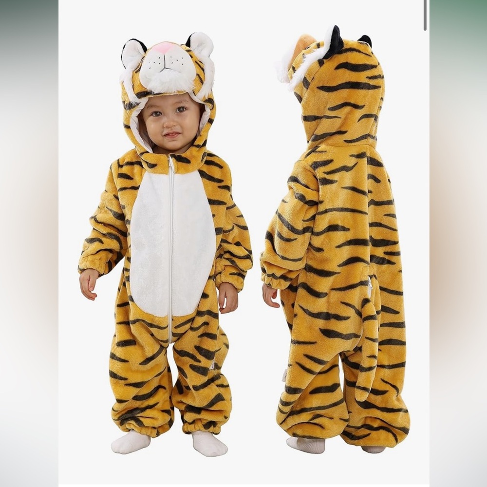 Adorable Tiger Costume for Kids